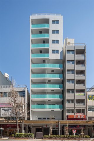 【物件紹介】「中野」駅 徒歩3分 WIC付き1K 5階 南東角