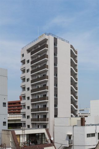 【物件紹介】「門前仲町」駅　徒歩2分　9階/1K南西角部