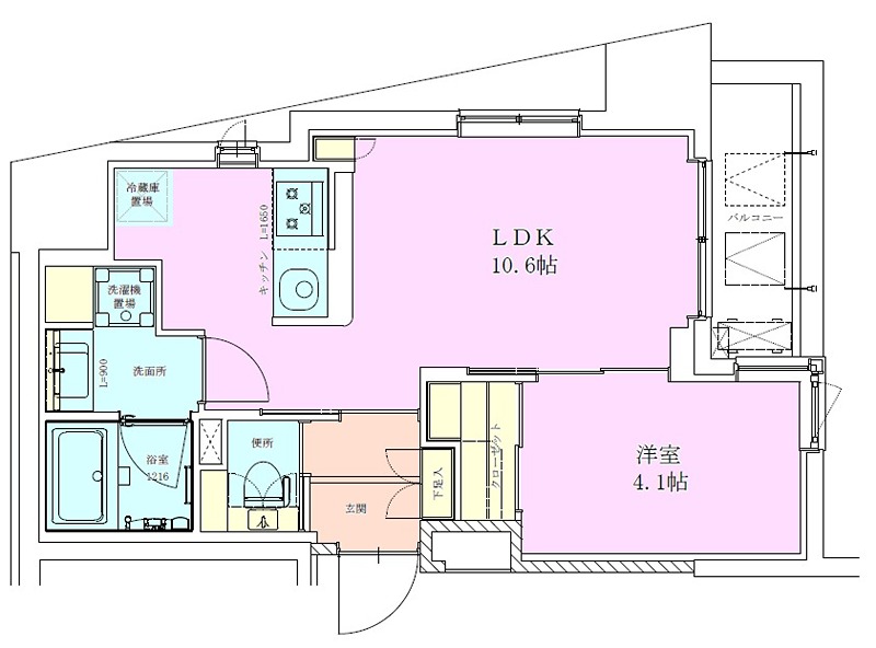 恵比寿レジデンス参番館 間取り